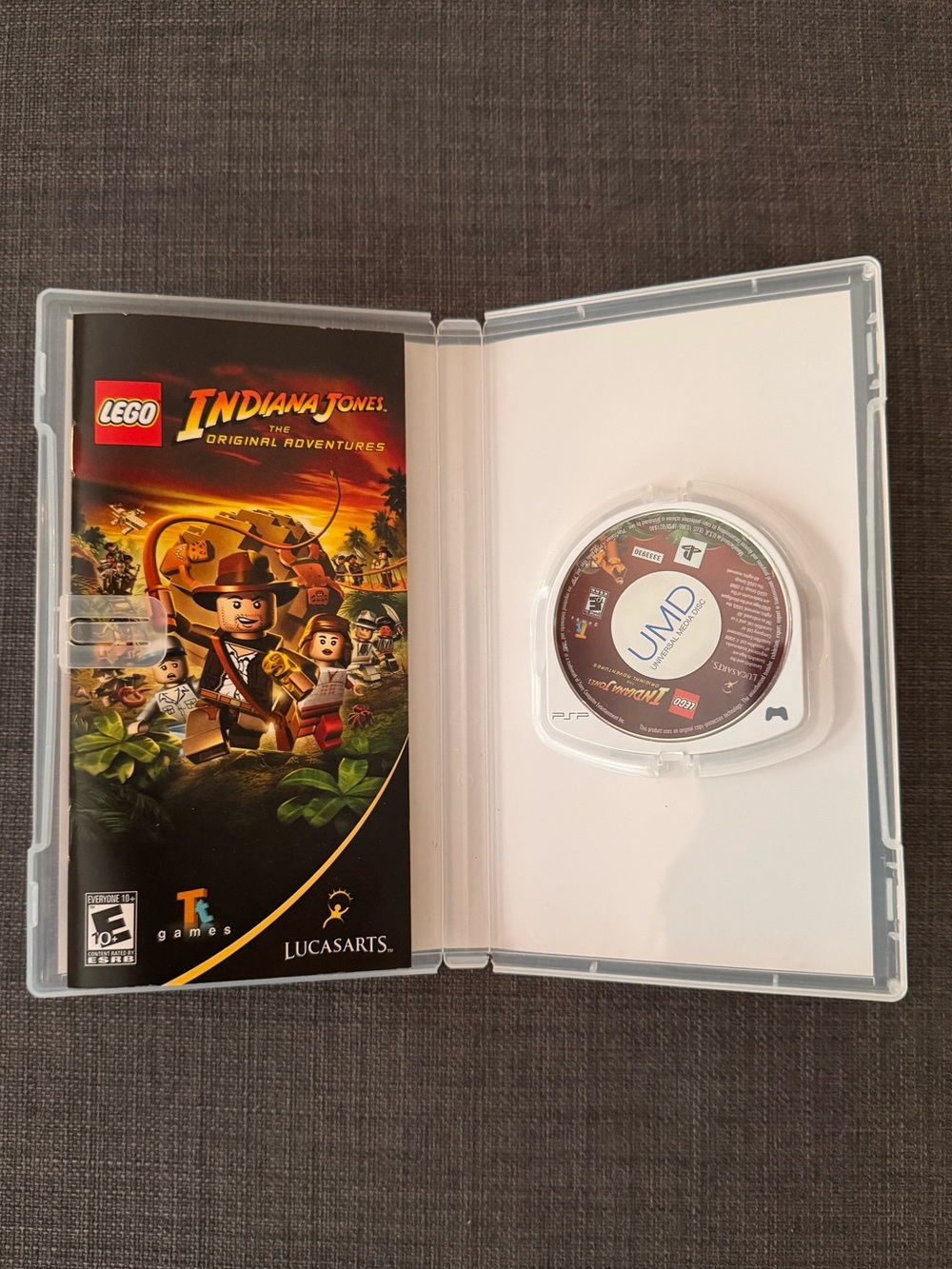 LEGO Indiana Jones The Original Adventures Sony PSP Game Complete - Picture 3 of 3